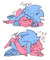 1boy 1boy1girl 1girl amy_rose breeding furry furry_only hand_holding hearts hedgehog hedgehog_boy hedgehog_girl kiss kissing kissing_while_penetrated legs_around_partner legs_around_waist littlelilotl luibangban mating_press romantic romantic_couple romantic_sex same_species sonic_(series) sonic_the_hedgehog sonic_the_hedgehog_(series) straight tail_wagging vaginal_penetration wagging_tail white_background