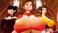 3d 3girls airhead alternate_version_available animated annoyed annoyed_expression asian asian_female ass avatar_legends avatar_the_last_airbender azula big_ass big_breasts bimbo bimbo_body biting_lip black_hair boob_envy bouncing_breasts breast_envy breast_focus breasts breasts_bigger_than_head brown_hair bust busty chloeangelva cleavage closed_eyes clothing curvaceous curvaceous_figure curvy curvy_body curvy_female curvy_figure curvy_hips ditzy dornva english_text female female_only fire_nation fire_nation_clothing firebender fully_clothed gigantic_breasts hand_on_hip hips hourglass_figure hourglass_figured_female huge_ass huge_breasts humming hyper_breasts jealous jealous_female jealous_look jiggle jiggling_breasts junyuu large_ass large_breasts light-skinned_female light_skin lipstick long_hair mai_(avatar) mature mature_female midriff mostly_nude multiple_females multiple_girls nickelodeon nipples onomatopoeia open_mouth pink_lips pleasedbyviolet prevence princess puffy_lips red_lipstick royalty short_hair shorter_than_10_seconds shorter_than_30_seconds shorter_than_one_minute slim_waist sloshing_breasts smile sound swallowing swaying swaying_breasts swaying_hips tagme text thick thick_hips thick_legs thick_thighs thighs ty_lee underboob video voice_acted voluptuous voluptuous_female waist wide_hips yellow_eyes