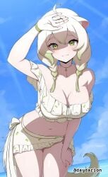 1girls 2d 2d_(artwork) 2d_artwork adult adult_female ahoge animal_ear_fluff animal_ears animal_tail arm_above_head arm_up bare_armpits bare_arms bare_belly bare_chest bare_hands bare_legs bare_navel bare_shoulders bare_skin bare_thighs belly belly_button big_boobs big_breasts bikini bikini_bottom bikini_only bikini_top blue_sky braid braided_hair braided_twintails braids breasts busty busty_female busty_girl cat_ears cat_girl cat_tail catgirl cleavage closed_mouth_smile clouds collarbone curvaceous curvaceous_body curvaceous_female curvaceous_figure curvaceous_hips curvy curvy_body curvy_female curvy_figure curvy_hips day daylight daytime dayyo_(daydarion/day-chan) digital digital_art digital_drawing digital_drawing_(artwork) digital_media digital_media_(artwork) drawing elbows exposed_armpits exposed_arms exposed_belly exposed_chest exposed_legs exposed_navel exposed_shoulders exposed_skin exposed_thighs female female_focus female_only fingernails fingers gradient_hair green-eyed_female green-haired_female green_bikini green_bikini_bottom green_bikini_top green_eyes green_hair green_swimsuit green_swimwear hair_between_eyes hand_above_head hand_on_leg hand_on_own_leg hand_on_own_thigh hand_on_thigh hand_up hourglass_figure independent_vtuber indie_virtual_youtuber indie_vtuber inguinal_crease inguinal_ligament laimu laimu_(summer) large_boobs large_breasts lean_figure leaning leaning_forward legs_closed legs_together light_smile long_hair looking_at_viewer mature mature_female midriff multicolored_hair narrow_waist navel necklace outdoor outdoors outside posing posing_for_the_viewer shoulders sky slender_body slender_waist slight_smile slim_female slim_waist smile smiley_face smiling smiling_at_viewer solo standing swimsuit swimwear thick_thighs thighs thighs_together touching_leg touching_thigh twin_braids twintails twintails_(hairstyle) upper_body virtual_youtuber vtuber vtuberfanart white-haired_female white_hair wide_hips youtuber youtuber_girl