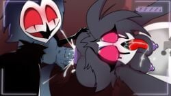 absurd_res age_difference ahegao anal anal_penetration anthro arched_back avian beak big_breasts big_butt big_penis bird bird's-eye_view blush bodily_fluids breasts butt camera_hud camera_view cum cum_expulsion cum_from_ass cum_in_ass cum_inside daughter_(lore) drooling duo erect_nipples eyelashes eyes_rolled_up father_(lore) father_and_child_(lore) father_and_daughter_(lore) father_penetrating_daughter female female_penetrated genital_fluids genitals grey_body hand_on_butt hellaverse helluva_boss hi_res high-angle_view huge_penis incest_(lore) looking_pleasured makeup male male/female male_penetrating male_penetrating_female mascara nipples non-mammal_breasts non-mammal_nipples octavia_(helluva_boss) older_male open_mouth owl parent_(lore) parent_and_child_(lore) parent_and_daughter_(lore) penetration penile penile_penetration penis penis_in_ass pink_sclera retzhuko retzhuko_(artist) running_makeup running_mascara saliva saliva_string selfie sex sink small_beak smile standing standing_sex stolas_(helluva_boss) stretched_anus tears tears_of_pleasure tongue tongue_out white_eyes white_face younger_female younger_penetrated