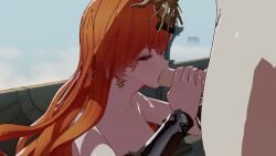 1girls 3d animated anus ass audio augusta_(wuthering_waves) baracuda_balls big_breasts bouncing_breasts breasts cum female nipples nude nude_female oral oral_sex red_hair sound tagme vagina vaginal_fluids video wuthering_waves