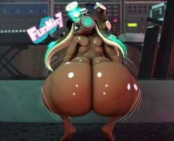 1girls 3d 3d_(artwork) ass ass_focus backboob barefoot big_areola big_ass big_butt breasts bubble_ass bubble_butt busty casual casual_nudity cephalopod completely_nude completely_nude_female dark-skinned_female dark_skin female female_only full_body funmina green_areola green_nipples huge_ass huge_butt large_ass large_butt looking_at_viewer looking_back marina_(splatoon) motion_lines naked naked_female nintendo nude nude_female octoling octoling_girl public public_nudity rear_view seductive seductive_female seductive_look seductive_smile sfm solo solo_female splatoon splatoon_(series) splatoon_2 squatting thick_thighs twerking wide_hips