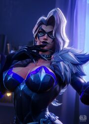 black cat (marvel rivals) from marvel by hashtag loba