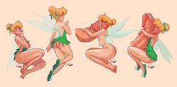 2021 5_fingers 5_toes absurd_res ass barefoot blonde_hair blue_eyes blush bodily_fluids breasts clothed clothing cum cum_on_arm cum_on_face digital_media_(artwork) disney disney_fairies duo fairy feet female fingers flats genital_fluids genitals glans hair half-closed_eyes hi_res humanoid humanoid_genitalia humanoid_penis insect_wings larger_male little_girl looking_at_viewer looking_back looking_back_at_viewer male male/female mammal micro_female minigirl nagainosfw narrowed_eyes penis shoes_removed simple_background size_difference small_female small_girl smaller_female smile soles tinker_bell tiny_female tiny_girl toes tongue tongue_out wings