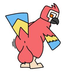 parrot (minecraft) fan art
