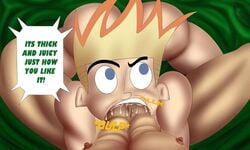 big_butt blast_ketchup deepthroat fuckboy huge_cock hyper_penis johnny_test johnny_test_(series) male_only naughty_oli yaoi young