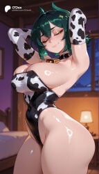 1girl 1girls absurd_res absurdres ai_generated ass big_ass big_breasts blurred_background blurry_background breasts depth_of_field female female_focus genshin_impact green_eyes green_hair hi_res high_quality high_resolution highres large_ass large_breasts nefer_(genshin_impact) odexai small_waist solo_focus straight thick_thighs thin_waist video_game video_game_character video_games wide_hips