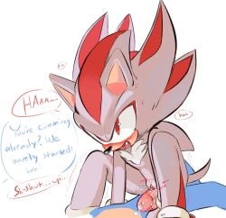 angry_face big_penis blush blushing cowgirl_position cuntboy cuntboy/male embarrassed fang flustered furry furry_only gay grinding grinding_on_penis hedgehog huge_cock orgasm pinklilim precum riding riding_penis rubbing shadow_the_hedgehog shaking shivering sonic_(series) sonic_the_hedgehog sonic_the_hedgehog_(series) teasing trembling yaoi
