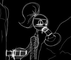 1girls 2boys 2d artgirlz artwork_(digital) black_screen countryhumans countryhumans_girl female female_focus ibispaint_(artwork) ibispaintx male out_of_frame palestine_(countryhumans) sketch stomach_bulge tiktok twitter
