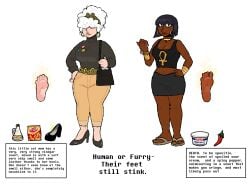 2d 2d_(artwork) 2d_artwork barefoot blarf022 color colored feet feet_fetish feet_focus female female_focus female_only foot_fetish foot_focus musk musk_clouds oc soles stink_fumes stinky stinky_feet text human