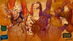 abdominal_bulge anus arthropod balls body_hair bonnie_(fnaf) burping chastity_cage chastity_device cinderace eating_feces fart fart_cloud fart_fetish fart_sniffing farting_on_another farting_on_face feces feces_blowout feces_everywhere feces_in_ass feces_in_mouth feces_on_body feces_on_butt feces_on_face femboy five_nights_at_freddy's fly_(animal) freddy_(fnaf) generation_8_pokemon genitals hairy_balls hi_res inflation insect male nintendo pokemon pokemon_(species) pubes puffy_anus repacking scat scat_inflation scatplay scottgames sniffing stretched_anus voidlesky
