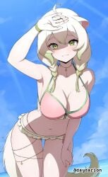 1girls 2d 2d_(artwork) 2d_artwork adult adult_female ahoge animal_ear_fluff animal_ears animal_tail arm_above_head arm_up bare_armpits bare_arms bare_belly bare_chest bare_hands bare_legs bare_midriff bare_navel bare_shoulders bare_skin bare_thighs belly belly_button big_boobs big_breasts bikini bikini_bottom bikini_only bikini_top blue_sky braid braided_hair braided_twintails braids breasts busty busty_female busty_girl cleavage closed_mouth_smile clouds collarbone curvaceous curvaceous_body curvaceous_female curvaceous_figure curvaceous_hips curvy curvy_body curvy_female curvy_figure curvy_hips day daylight daytime dayyo_(daydarion/day-chan) digital digital_art digital_drawing digital_drawing_(artwork) digital_media digital_media_(artwork) drawing elbows exposed_armpits exposed_arms exposed_belly exposed_chest exposed_legs exposed_midriff exposed_navel exposed_shoulders exposed_skin exposed_thighs female female_focus female_only ferret_ears ferret_girl ferret_tail ferretgirl fingernails fingers gradient_hair green-eyed_female green-haired_female green_eyes green_fingernails green_hair green_nail_polish green_nails hair_between_eyes hand_above_head hand_on_leg hand_on_own_leg hand_on_own_thigh hand_on_thigh hand_up hourglass_figure independent_vtuber indie_virtual_youtuber indie_vtuber inguinal_crease inguinal_ligament laimu laimu_(summer) large_boobs large_breasts lean_figure leaning leaning_forward legs_closed legs_together light_smile long_hair looking_at_viewer mature mature_female midriff multicolored_hair nail_polish nails narrow_waist navel necklace outdoor outdoors outside pink_bikini pink_bikini_bottom pink_bikini_top pink_swimsuit pink_swimwear posing posing_for_the_viewer shoulders sky slender_body slender_waist slight_smile slim_female slim_waist smile smiley_face smiling smiling_at_viewer solo standing swimsuit swimwear thick_thighs thighs thighs_together touching_leg touching_thigh twin_braids twintails twintails_(hairstyle) upper_body virtual_youtuber vtuber vtuberfanart white-haired_female white_hair wide_hips youtuber youtuber_girl