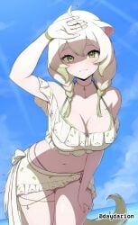 1girls 2d 2d_(artwork) 2d_artwork adult adult_female ahoge animal_ear_fluff animal_ears animal_tail arm_above_head arm_up bare_armpits bare_arms bare_belly bare_chest bare_hands bare_legs bare_navel bare_shoulders bare_skin bare_thighs belly belly_button big_boobs big_breasts bikini bikini_bottom bikini_only bikini_top blue_sky braid braided_hair braided_twintails braids breasts busty busty_female busty_girl cat_ears cat_girl cat_tail catgirl cleavage closed_mouth_smile clouds collarbone curvaceous curvaceous_body curvaceous_female curvaceous_figure curvaceous_hips curvy curvy_body curvy_female curvy_figure curvy_hips day daylight daytime dayyo_(daydarion/day-chan) digital digital_art digital_drawing digital_drawing_(artwork) digital_media digital_media_(artwork) drawing elbows exposed_armpits exposed_arms exposed_belly exposed_chest exposed_legs exposed_navel exposed_shoulders exposed_skin exposed_thighs female female_focus female_only fingernails fingers gradient_hair green-eyed_female green-haired_female green_bikini green_bikini_bottom green_bikini_top green_eyes green_fingernails green_hair green_nail_polish green_nails green_swimsuit green_swimwear hair_between_eyes hand_above_head hand_on_leg hand_on_own_leg hand_on_own_thigh hand_on_thigh hand_up hourglass_figure independent_vtuber indie_virtual_youtuber indie_vtuber inguinal_crease inguinal_ligament laimu laimu_(summer) large_boobs large_breasts lean_figure leaning leaning_forward legs_closed legs_together light_smile long_hair looking_at_viewer mature mature_female midriff multicolored_hair nail_polish nails narrow_waist navel necklace outdoor outdoors outside posing posing_for_the_viewer shoulders sky slender_body slender_waist slight_smile slim_female slim_waist smile smiley_face smiling smiling_at_viewer solo standing swimsuit swimwear thick_thighs thighs thighs_together touching_leg touching_thigh twin_braids twintails twintails_(hairstyle) upper_body virtual_youtuber vtuber vtuberfanart white-haired_female white_hair wide_hips youtuber youtuber_girl