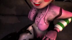 3d animated baby_(fnafsl) blue_eyes breasts circus_baby circus_baby_(fnaf) clevage five_nights_at_freddy's five_nights_at_freddy's:_sister_location freckles holding_body jailbait_knight mp4 no_sound penetration pov sex source_filmmaker striped_armwear vaginal_penetration video