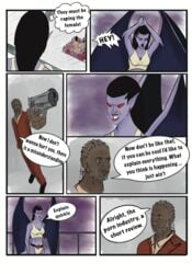 angela_(gargoyles) anthro bunny_(pornangel) comic disney gargoyles pornangel quinn_(pornangel) rhaj_(pornangel) threesome will_power_(pornangel)