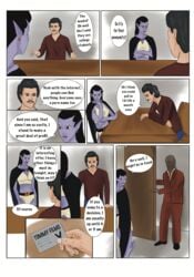 angela_(gargoyles) anthro comic desk disney gargoyles office pornangel tommy_(pornangel)