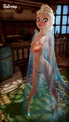elsa (frozen) from disney by shiftop
