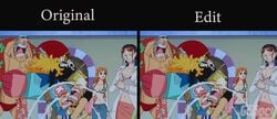 2d animated breasts brook comparison edit female franky gonocy male nami nico_robin nipples nude nude_filter one_piece orange_hair sound tagme third-party_edit toei_animation tony_tony_chopper usopp video