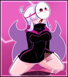 animation_meme_community anny_(anny_perez) anny_perez anny_perez_oc big_breasts big_hips cute mask oc skimpy_clothes tagme thighs white_hair youtube youtube_hispanic youtuber