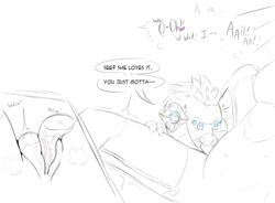 1boy 1girls alien blue_eyes bungie canon_couple claws cunnilingus destiny_(game) dialogue dreg eating_pussy eliksni english_text exo fallen female ghost_(destiny) glowing_eyes guardian_(destiny) gynoid hand_on_leg hand_on_thigh male moaning moaning_in_pleasure monochrome pussy robot robot_girl saliva shaking side_view speech_bubble straight straight_sex tagme talking text text_bubble thiccrobots titan_(destiny) tongue tongue_out