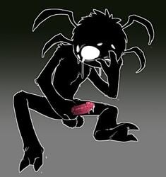 1boy anthro blush crying cum don't_starve don't_starve_together dont_starve dont_starve_together embarrassed femboy fluids furry gay girly humanoid jacking_off klei_entertainment leaking_cum male male_only malesub masturbating masturbation penis showing_off simple_background spider tagme twink webber