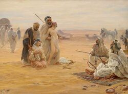 ancient_art arabian clothed/nude desert discarded_clothing fine_art hookah human nude otto_pilny painting_(artwork) public_domain slave straight_hair tagme tobacco undressed undressing undressing_partner white_slave white_slave_trade white_slavery