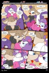 3_toes 4_fingers anthro babs_bunny breasts buster_bunny clothed clothing comic dam_(artist) dialogue english_text feet female fifi_la_fume fingers group hi_res lagomorph leporid male mammal mephitid page_36 plantigrade rabbit skunk speech_bubble straight_hair text tiny_toon_adventures toes toons toony train vehicle warner_brothers