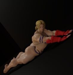 1boy 3d androgynous cammy_white cammy_white_(cosplay) female femboy feminine male_focus male_only muscular_female solo solo_male street_fighter street_fighter_v vega_(street_fighter) xemnasxd