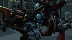 3d animated blood brain_fuck death elite female_death female_human female_spartan_(halo) guro gurochanop halo_(series) human kat-b320 male_sangheili_(halo) necrophilia no_sound reverse_blowjob sangheili spartan_(halo) spartan_iii_(halo) straight tagme unggoy video wound_fucking