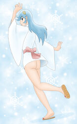 1girls breasts dororon_enma-kun female long_hair tagme yuki_onna yukiko_hime