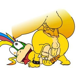 anal artist_request color koopaling koopalings lemmy_koopa male male_only mario_(series) multiple_males nintendo penis sex straight_hair tagme yaoi