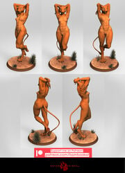 3d_(artwork) absurd_res anthro bambookat digital_media_(artwork) disney felid female hi_res lion mammal nala nipples pantherine solo the_lion_king