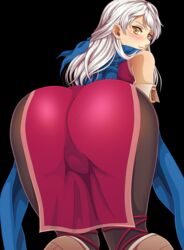 1girls 2021 2d alternate_ass_size ass ass_focus bent_over big_ass big_butt black_background butt_focus cameltoe clothed clothed_female clothing dark_background female female_only fire_emblem fire_emblem:_radiant_dawn fully_clothed hero heroine huge_ass kneeling large_ass leenvidia light-skinned_female light_skin looking_at_viewer looking_back micaiah_(fire_emblem) mooning nintendo no_sex pantyhose pantylines pawg pelvic_curtain realistic_proportions scarf silver_hair smile smiling_at_viewer solo solo_female thick_ass yellow_eyes young_woman