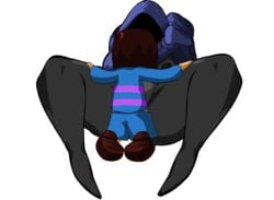 animated color colored frisk river_person tzokatli undertale zenminch