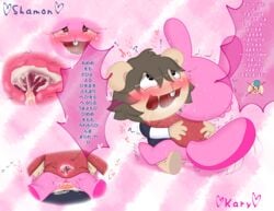 1boy 1girls anthro creampie happy_tree_friends khopita sheimon_celia