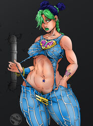 jolyne kujo from jojo's bizarre adventure by zarietu