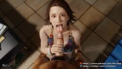 1boy 1girls 3d animated blender cum cum_in_mouth cum_on_tongue cumshot fast female handjob licking_penis male miharu_hirano mura_tpg no_sound oral partial_male pov tagme tekken tekken_7 tekken_tag_tournament_2 throat tongue tongue_out video