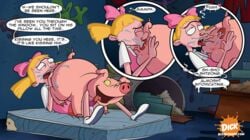 1boy 1boy1girl 1girls abner anilingus anus ballsack bestiality blargsnarf female_rimming_male helga_pataki hey_arnold! human interspecies kissing_butt limp_penis male_focus nickelodeon nose_to_anus pig rimming testicles zoophilia