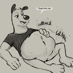 belly digestion digestion_noises dudley_puppy male_pred swallowed swallowed_whole t.u.f.f._puppy vore