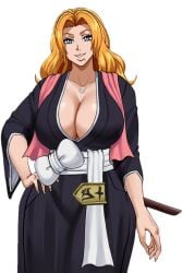 big_ass big_breasts bleach huge_ass huge_breasts matsumoto_rangiku pinkpawg
