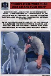 3d 3d_(artwork) al-thera article barely_visible_genitalia breasts cap clothed_male_nude_female faceless_character faceless_female female grabbing grabbing_ass hat male/female maxsterbrge monster_girl muscular muscular_male nipples nude nude_female paper photo robot robot_girl robot_humanoid spread_ass spread_legs taller_female taller_girl taller_woman text uninterested uninterested_sex