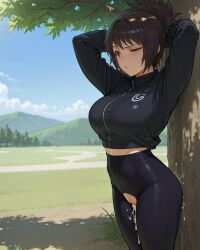 mitarashi anko from naruto by twoderrick