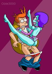 futurama high_heels lightspeed_briefs odin3000 philip_j_fry sex