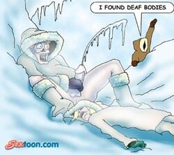 corpse death double_kill dyatlov_pass_incident frozen frozen_cum male_death penis sextoon tagme