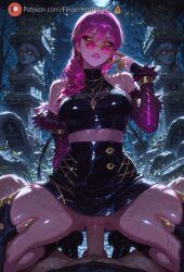 evelynn from k/da (league of legends) by fingerhotpepper