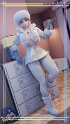 alpine lexa (fortnite) from fortnite by kokuto 3d