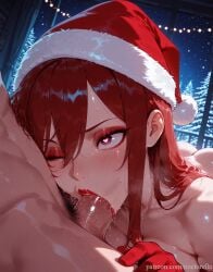 erza scarlet from christmas by noctorella
