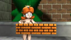 1girls 3d 3d_animation animated anus areolae barefoot breasts completely_nude completely_nude_female embarrassed embarrassed_nude_female enf female female_only full_body hiding javier222 kabalmystic_(style) mario_(series) naked naked_female nintendo nipples nude nude_female princess_daisy pussy running solo solo_female tagme video