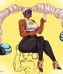 twintelle from arms (game) by franktonius