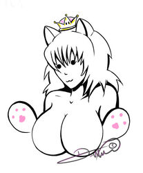 :3 bongo_cat breasts crown d-mew mario_(series) meme new_super_mario_bros._u_deluxe nintendo silly_cats super_crown viral